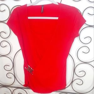 Red top little side bling Jason Maxwell L